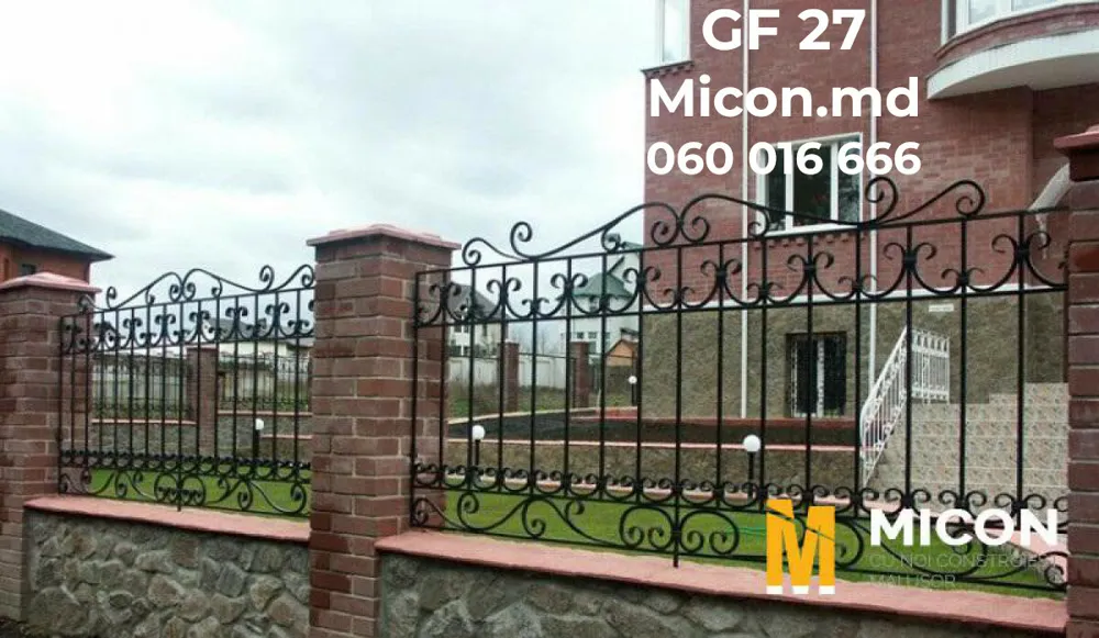 Garduri din fier forjat · GF27