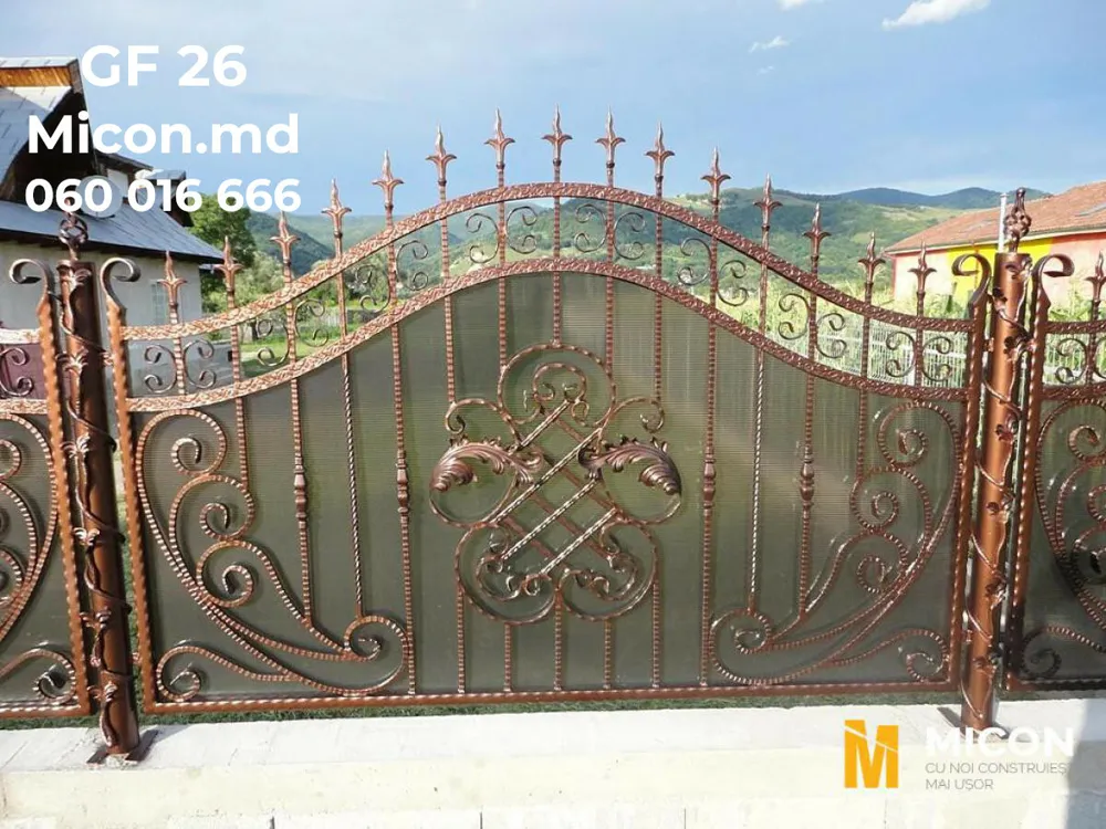 Garduri din fier forjat · GF26