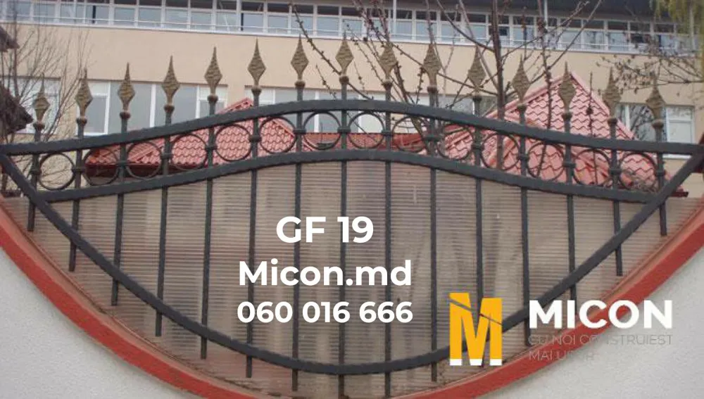 Garduri din fier forjat · GF19