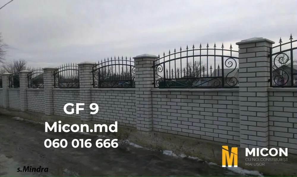 Garduri din fier forjat · GF9