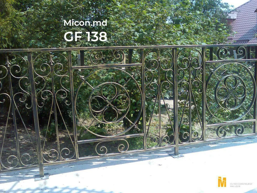 Garduri din fier forjat · GF 138