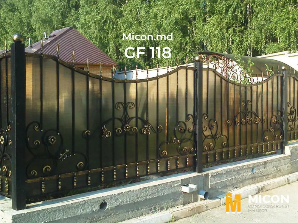 Garduri din fier forjat · GF 118