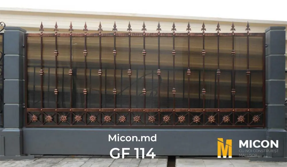 Garduri din fier forjat · GF 114
