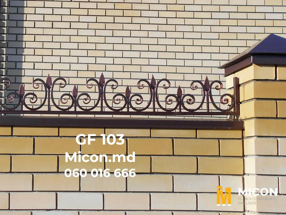 Garduri din fier forjat · GF 103
