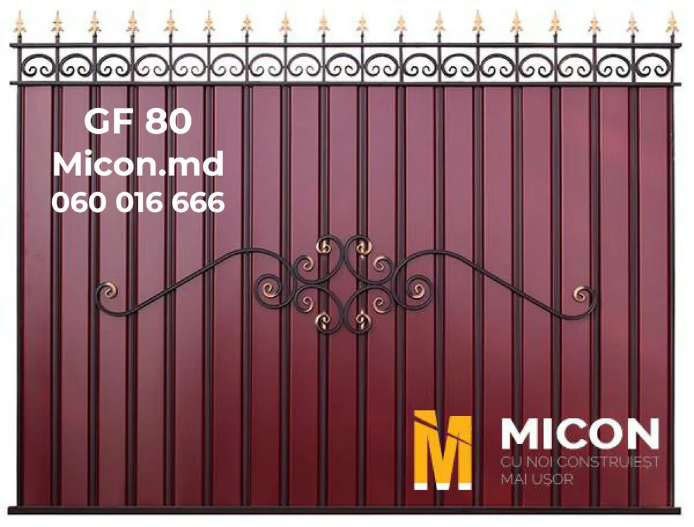 Garduri din fier forjat · GF80