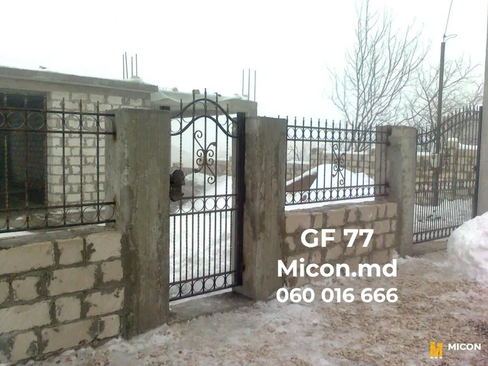 Garduri din fier forjat · GF77