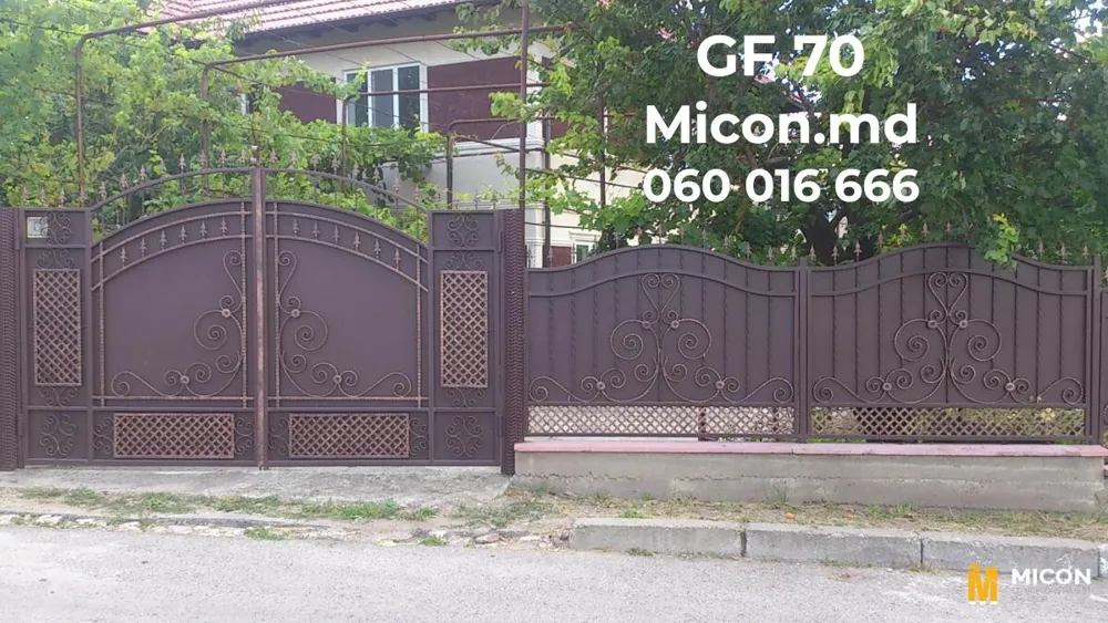 Garduri din fier forjat · GF70
