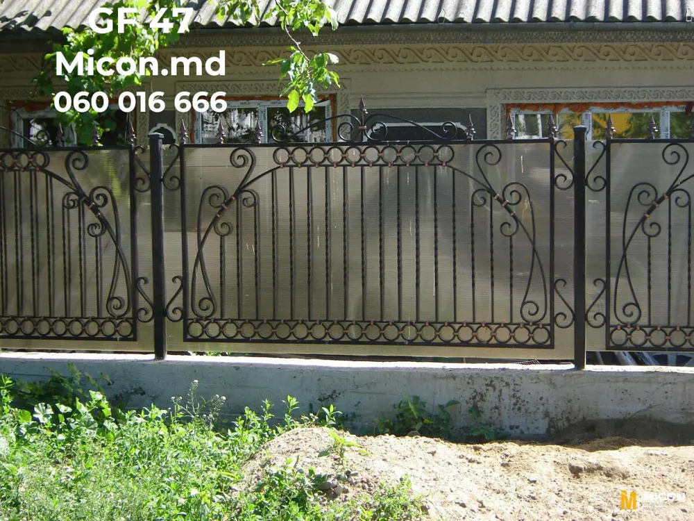 Garduri din fier forjat · GF47