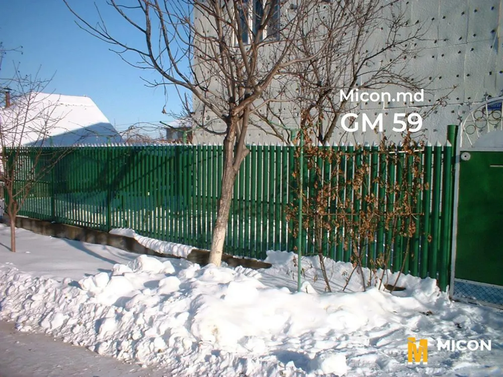 Garduri din ștachetă metalică · GM 59