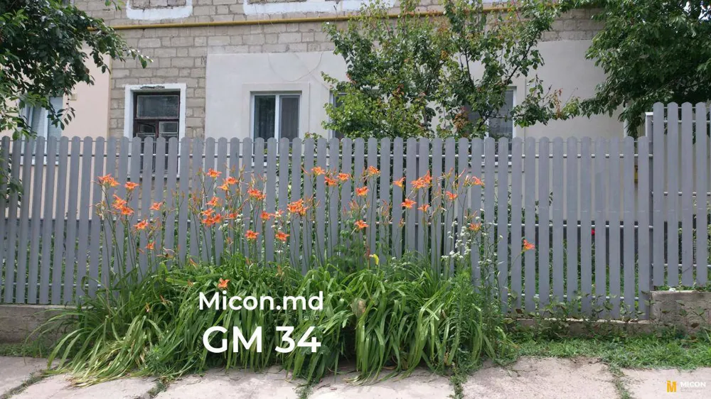Garduri din ștachetă metalică · GM 34