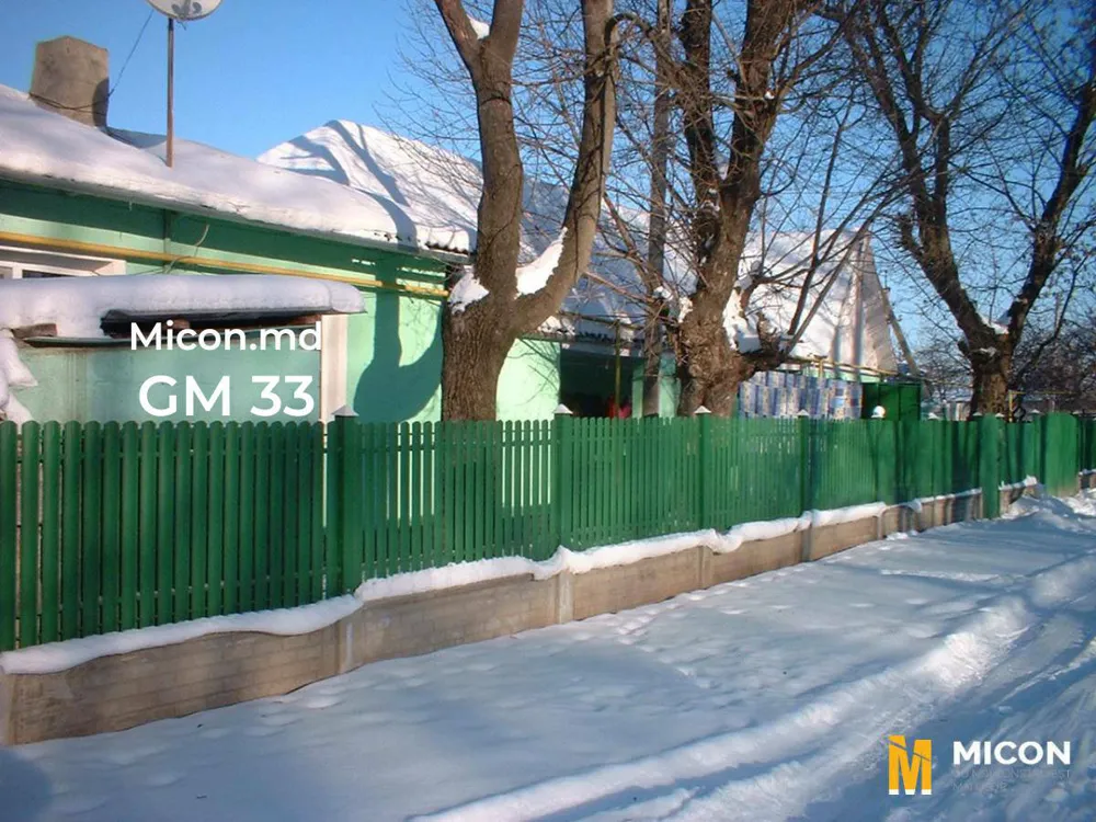 Garduri din ștachetă metalică · GM 33