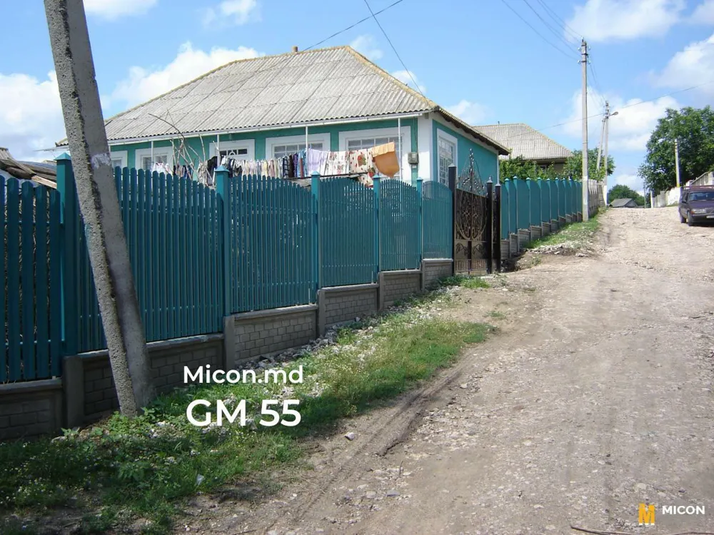 Garduri din ștachetă metalică · GM 55