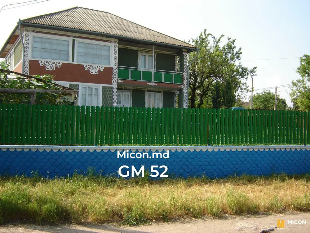 Garduri din ștachetă metalică · GM 52